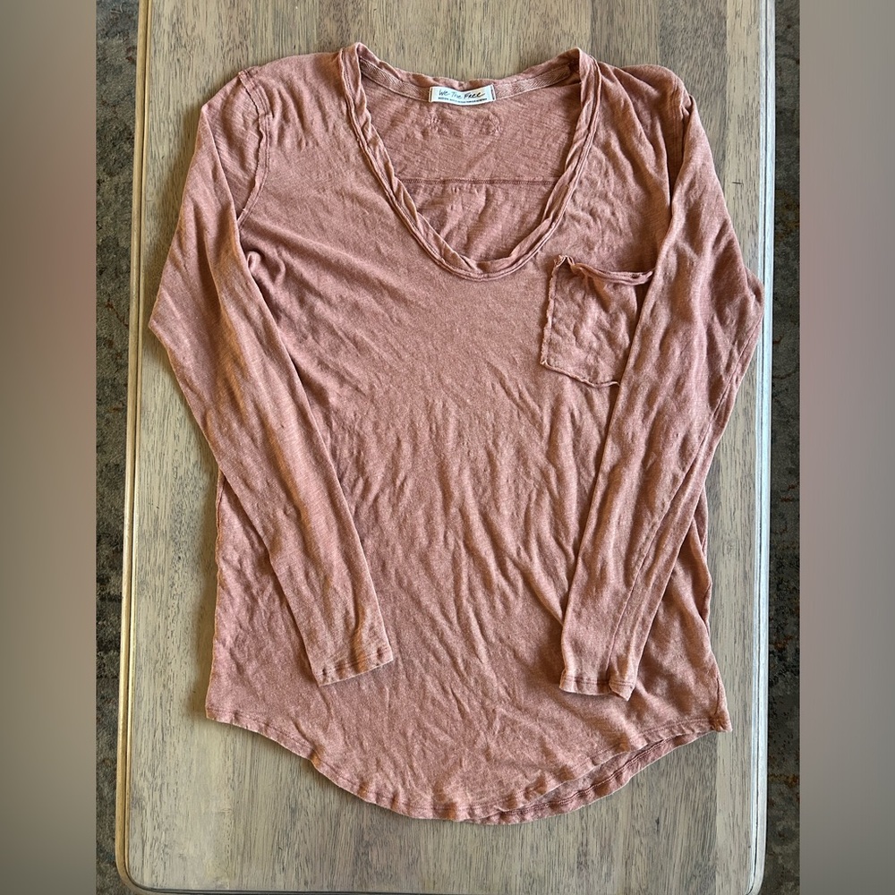 Free people long sleeve tee